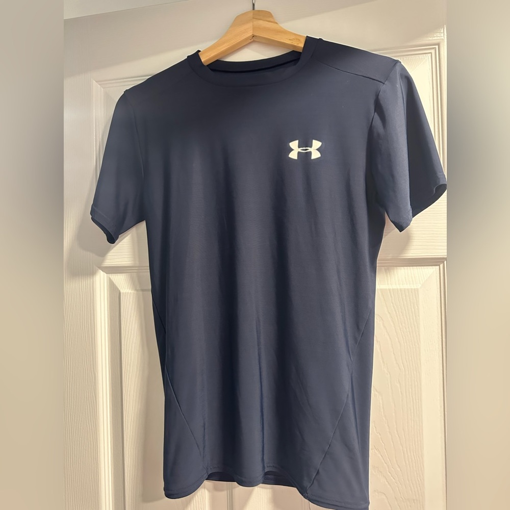 Men’s Blue Under Armor Short Sleeve